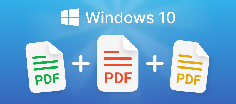 Come Unire File PDF in Windows 10?